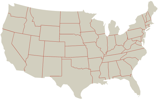 Regional guides of USA